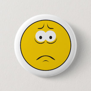 Sad Frownace Button