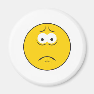 Sad Frownace Magnet