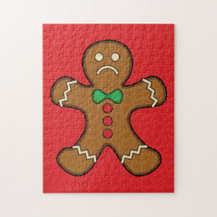 Sad Gingerbread Man Puzzle