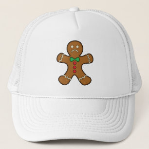 Sad Gingerbread Man Truckerkappe