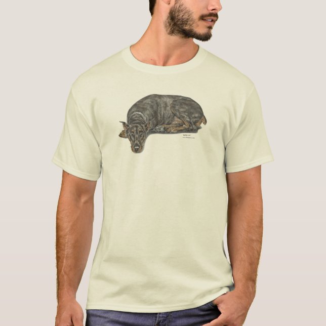 Sad Guilty Looking Doberman T-Shirt (Vorderseite)