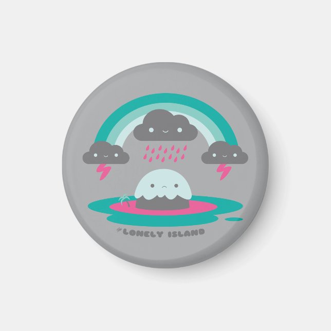 Sad Island 2 Magnet (Vorne)