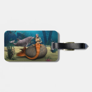 Sad Mermaid Gepäckanhänger