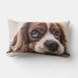 Sad-Mit Augen Cocker Spanierhund Lendenkissen