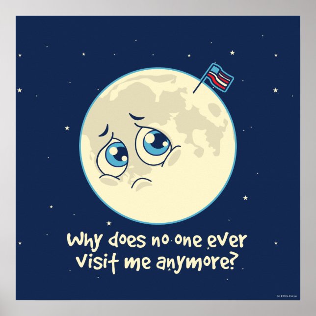 Sad Moon Poster (Vorne)