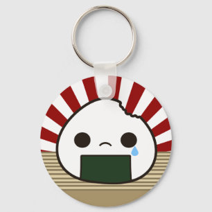Sad Onigiri Schlüsselanhänger