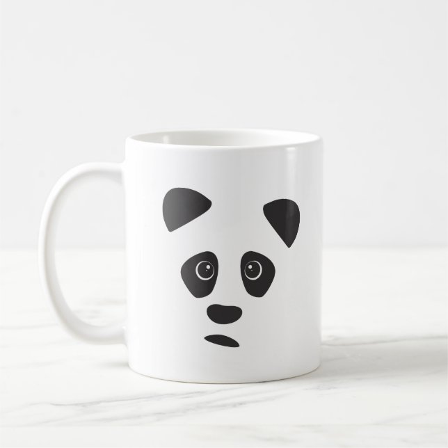 Sad Panda Kaffeetasse (Links)