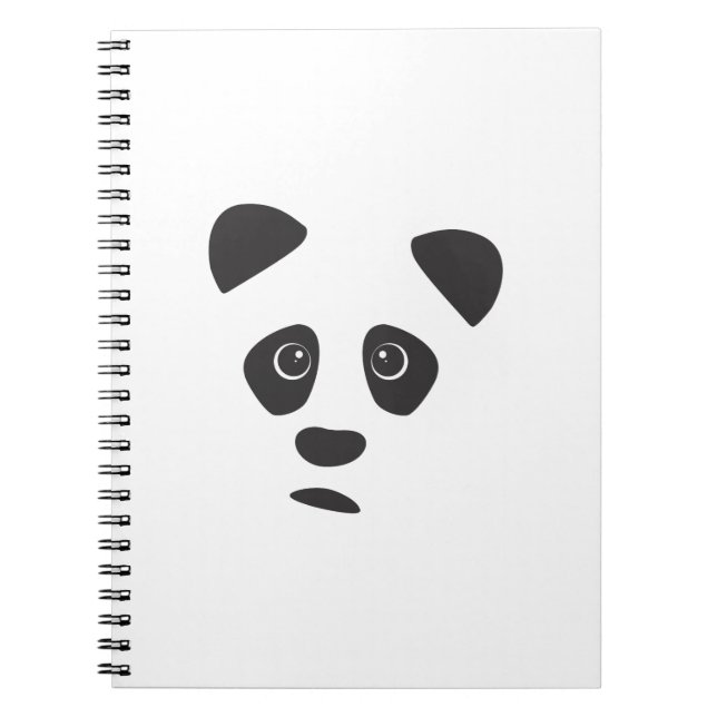 Sad Panda Notizblock (Vorderseite)