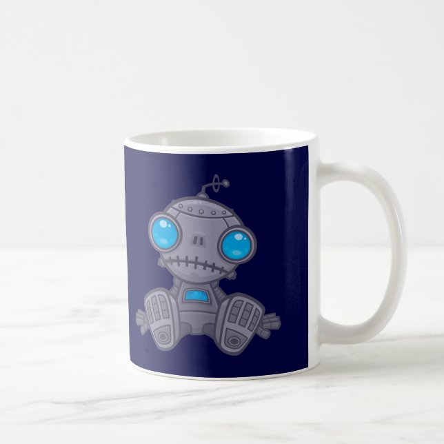 Sad Robot Kaffeetasse (Rechts)