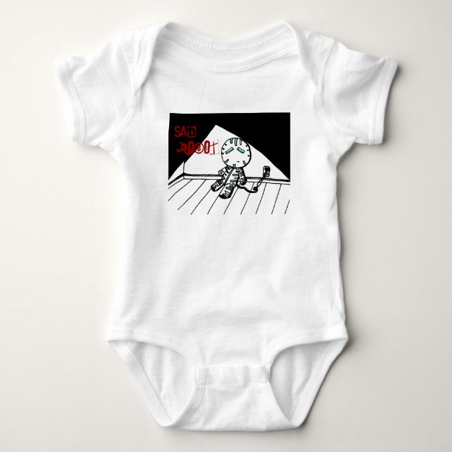 Sad Robot Shirts (Vorderseite)