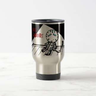 Sad Robot Travel Mug Reisebecher
