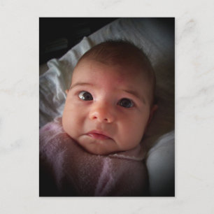 Sad Sad Baby Girl Postkarte