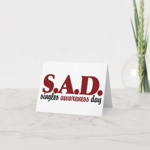 SAD-Single-Tag Feiertagskarte