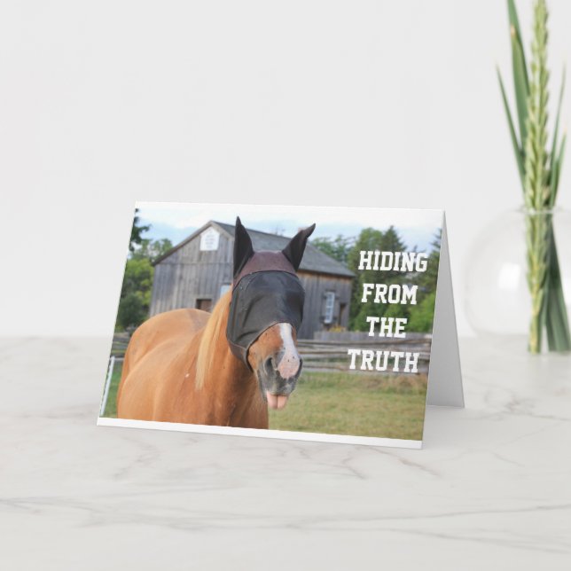 SAD, UM ZU SEHEN, DASS SIE VERLASSEN WERDEN. KARTE (Vorderseite)