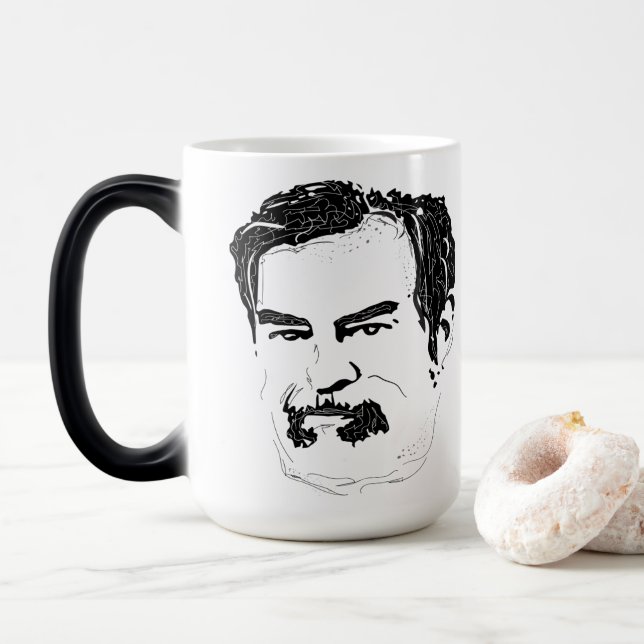Saddam Hussein Verwandlungstasse (Mit Donut)