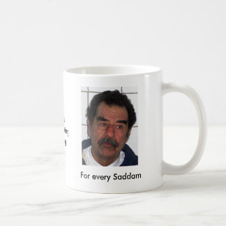 Saddam-Jagd Tasse