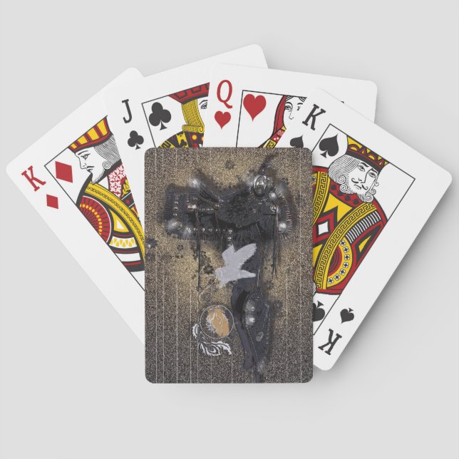 Saddle IV - Kartenspielen Spielkarten (Rückseite)