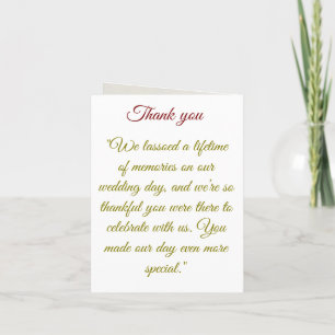 Saddle & Sparkle Western Hochzeit Danke Karte