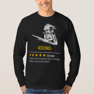 Saddle Up for Joy: Reiten - billiger, schneller, F T-Shirt
