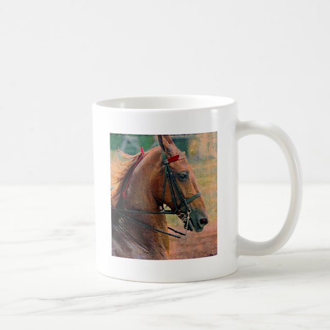Saddlebred-Imitate-Malerei Kaffeetasse (Rechts)