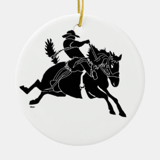 Saddlebronc 200 Kopie Keramik Ornament
