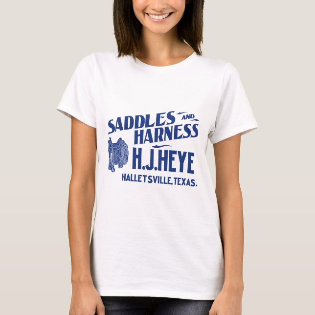 SADDLES & HARNESS T-Shirt (Vorderseite)