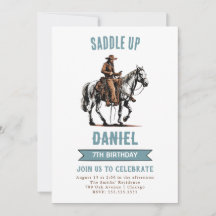 Saddup Cowboy Birthday