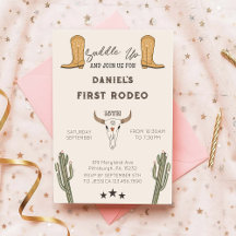 Saddup Western Cowboy Geburtstag