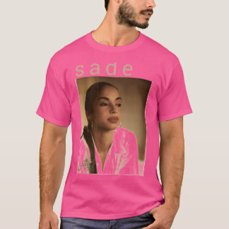 Sade Adu Music Band Jazz Pop Vintag Signature Ret T-Shirt