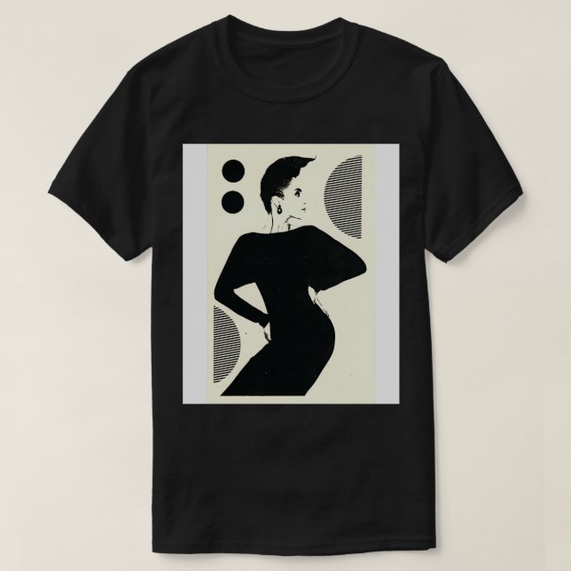 Sade Danceteria 1983 T-Shirt (Design vorne)
