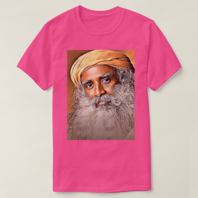 Sadhguru Jaggi Vasudev 3 T-Shirt (Design vorne)