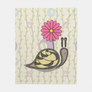 Sadie die Schnecke-Fleece-Decke Fleecedecke