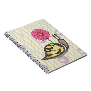 Sadie die Schnecke Notizbuch Notizblock