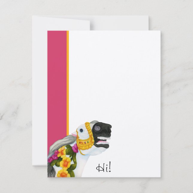 Sadie Hi! Flache Mitteilungskarten (Vorderseite)