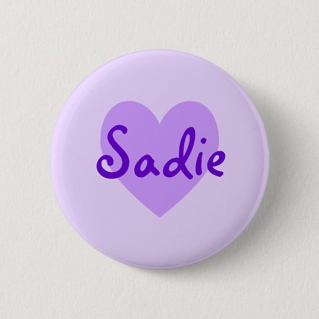 Sadie in Lila Button (Vorderseite)