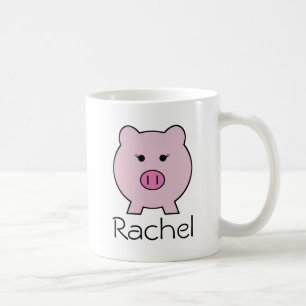 Sadie the Pink Pig ~ Niedlich Girly Kawaii Kaffeetasse