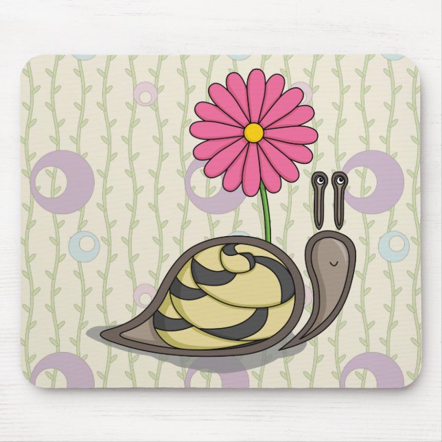 Sadie the Snail Mousepad (Vorne)