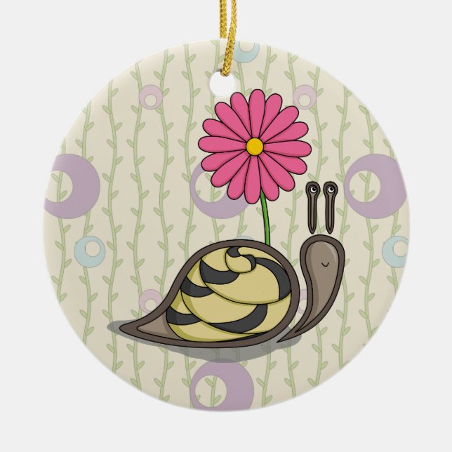 Sadie the Snail Ornament (Vorne)