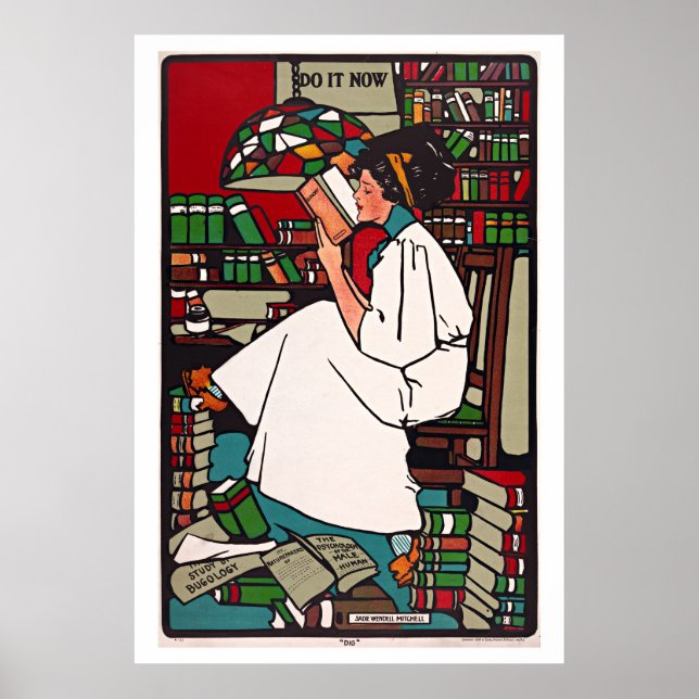 Sadie Wendell Mitchell Vintage Travel Poster (Vorne)