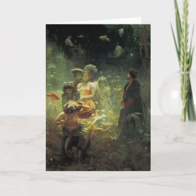 Sadko im Unterwasserreich Karte (Vorderseite)