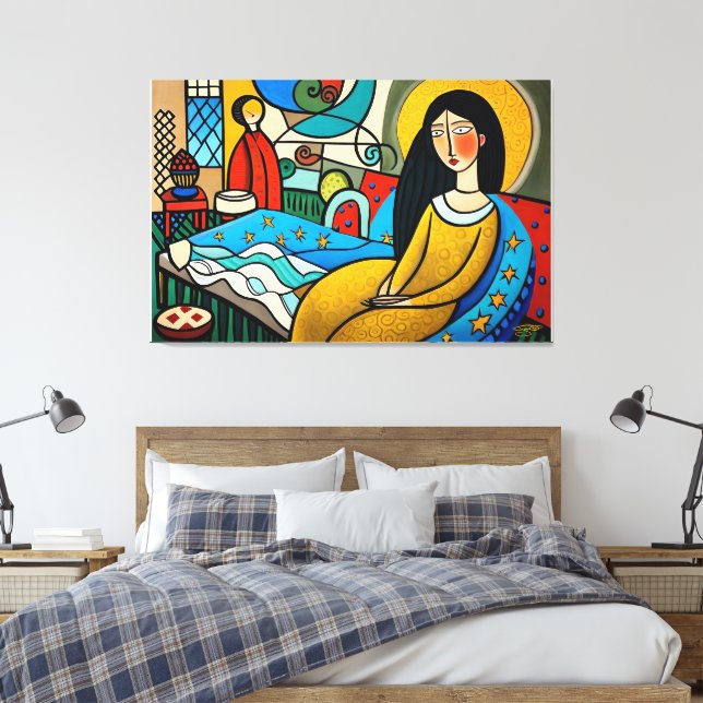 Sadness devours the soul leinwanddruck (Insitu (Schlafzimmer))