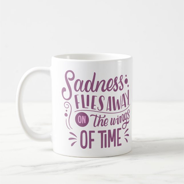 SADNESS FLIES AUF DEM WEG DER ZEIT KAFFEETASSE (Links)