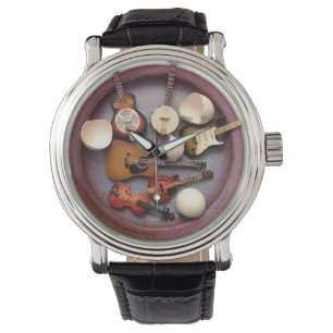 Sado-Domestics Zwei-Ei Armbanduhr