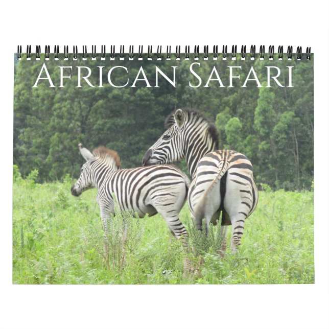 Safari 2025 kalender (Titelbild)