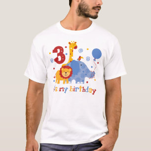 Safari-3. Geburtstag T-Shirt
