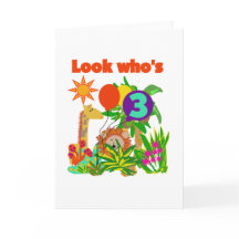 Safari 3. Geburtstag Tshirts und Geschenke