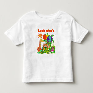 Safari-3. Geburtstags-T-Shirts und Geschenke Kleinkind T-shirt