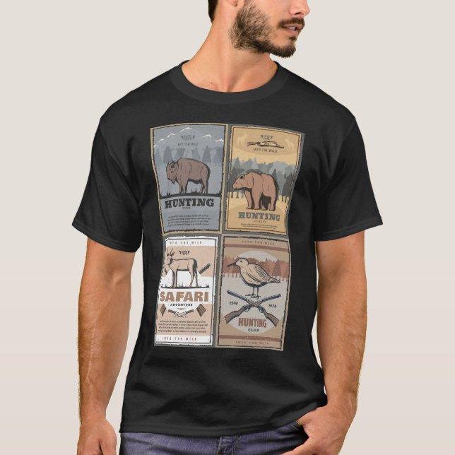 Safari-Abenteuer T-Shirt (Vorderseite)