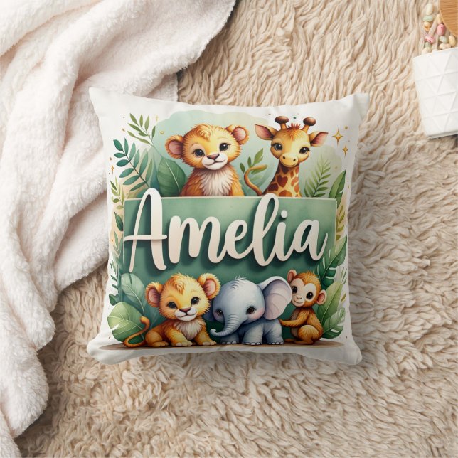 Safari Adventure Amelia Throw Kissen (Decke)