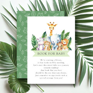 Safari Adventure Book for Baby Begleitkarte